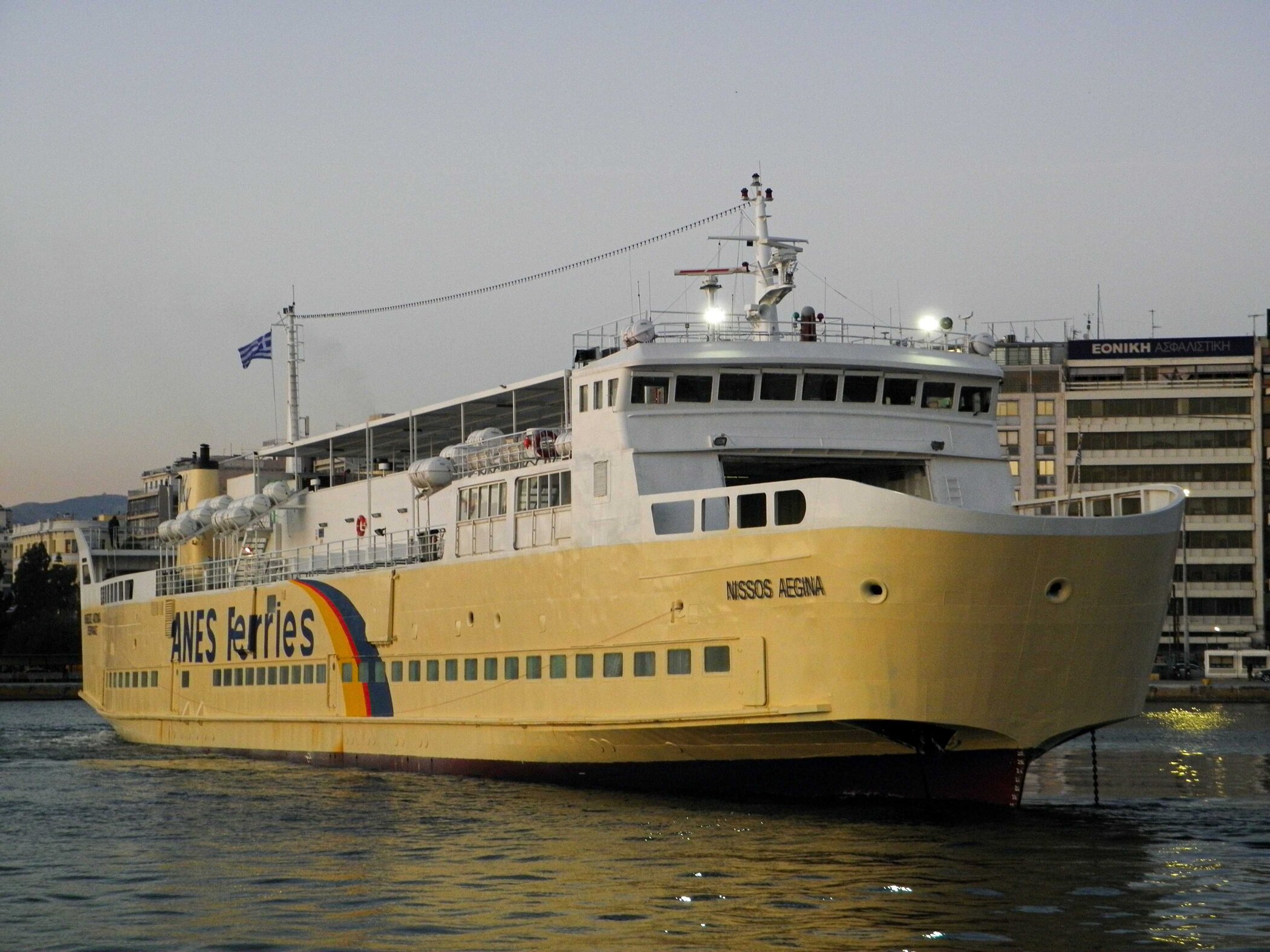 Nissos Aegina - Piraeus Port - 30/3/23