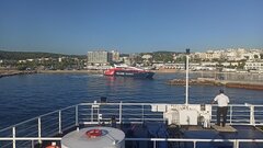 Flying Cat 3 in Rafina port