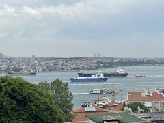 Ro-Ro GARAKAC crossing Bosphorus SW bound, 16062023