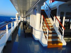 Andros Queen Port Sun Deck Corridor