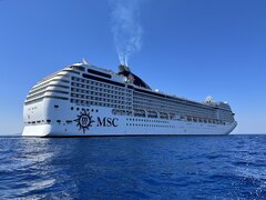 MSC Musica in Mykonos, August 2023