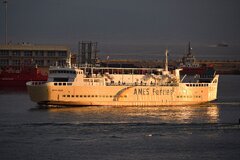 Nissos Aegina Entering Piraeus 2/5/2023