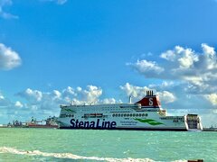 Stena Britannica arriving in Hoek van Holland 14/10/23