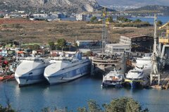 Aeolos Kenteris II & Aspasia T & Ift & Paros Jet & Supercat Jet & Supercat Jet 2 | Salamina 5/11/23