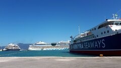 Corfu port