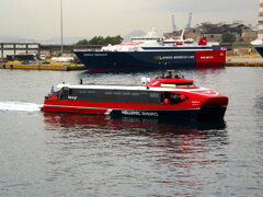 aero 1 highspeed & hellenic highspeed  @ piraeus 241123