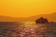 Superjet - Mykonos sunset