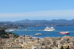 Corfu port