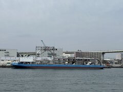 unknown type of ship in Osaka