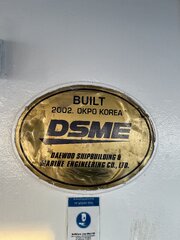 Blue Star Naxos shipyard plaque