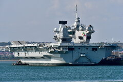 HMS Queen Elizabeth_02-08-2024_Portsmouth