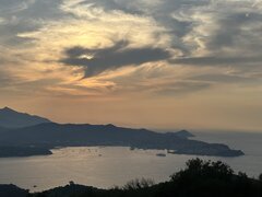 Portoferraio from above