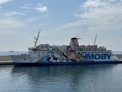 Moby Kiss in Piombino, September 2024