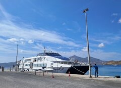 SupercatJet 20/9/2024 Milos Port
