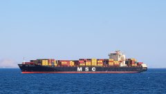 MSC Bhavya V - Piraeus Anch - 1/8/24