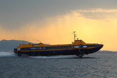 Flying Dolphin Athina - Passing Plakakia - 4/8/24