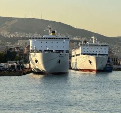 Piraeus port June 2025